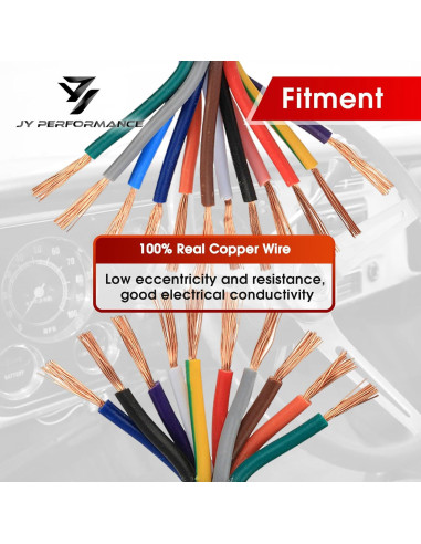 Kit de Cableado Universal 21 Circuitos JY PERFORMANCE 17 Fusibles