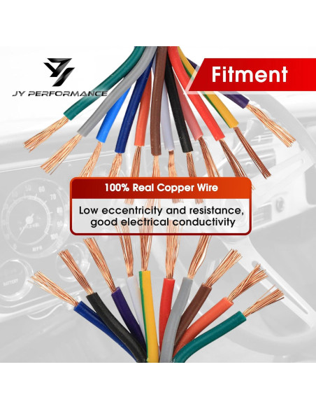 Kit de Cableado Universal 21 Circuitos JY PERFORMANCE 17 Fusibles