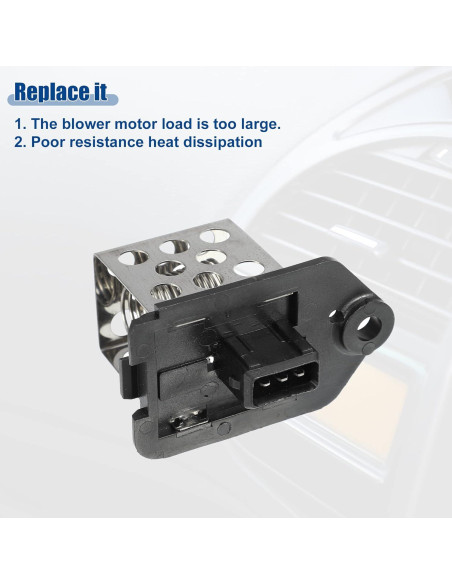 Resistor de Calefacción Motor Ventilador ACROPIX Compatible Peugeot