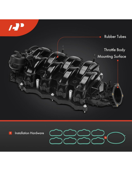 Colector de Admisión A-Premium para Ford Mustang 2018-2023 5.0L