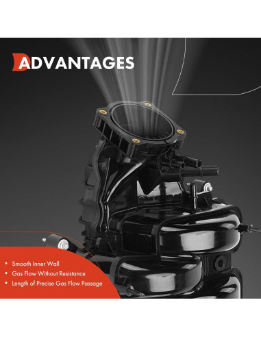 Colector de Admisión A-Premium para Ford Mustang 2018-2023 5.0L