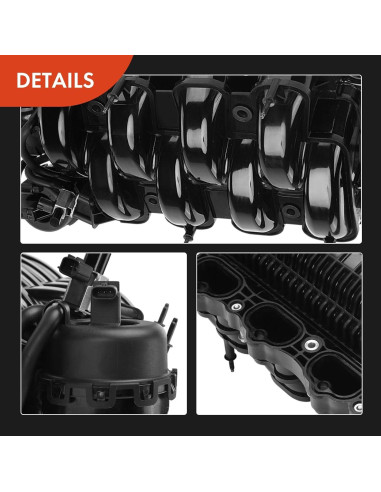 Colector de Admisión A-Premium para Ford Mustang 2018-2023 5.0L