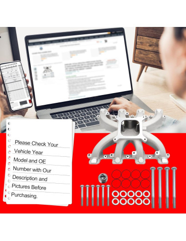 Colector de Admisión SMMS 300-132 para Chevy Camaro Corvette V8