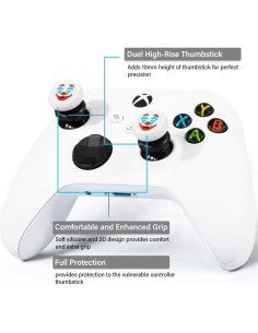 Extensor y Cubierta de Silicona para Controlador Xbox - Playrealm 2