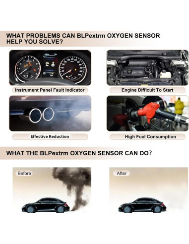 Sensor de Oxígeno Upstream BLPextrm Compatible Mercedes-Benz y Dodge