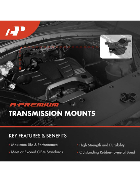 Soporte de Transmisión A-Premium para Chevrolet Camaro 2016-2021