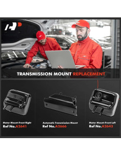 Kit de Montaje Motor y Transmisión A-Premium para Ford y Mazda 2