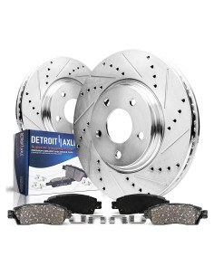 Kit de frenos traseros Detroit Axle para Mercedes-Benz C300 E350