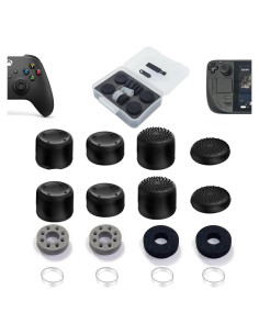 Juego de Tapas de Agarre para Pulgar ZHI-NYLLDJS 16pcs Xbox/Steam Deck