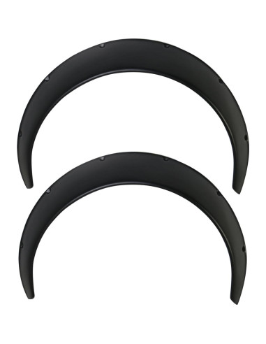 Guardabarros Traseros Universales IKON V3 90mm Negro Polipropileno