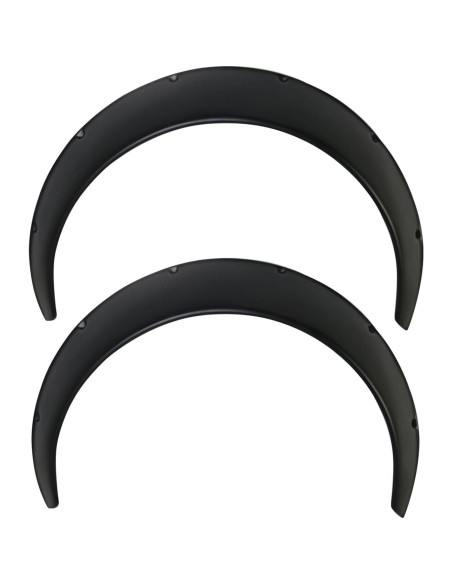 Guardabarros Traseros Universales IKON V3 90mm Negro Polipropileno