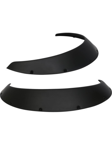 Guardabarros Traseros Universales IKON V3 90mm Negro Polipropileno