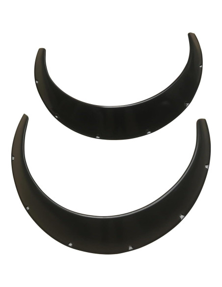 Guardabarros Traseros Universales IKON V3 90mm Negro Polipropileno