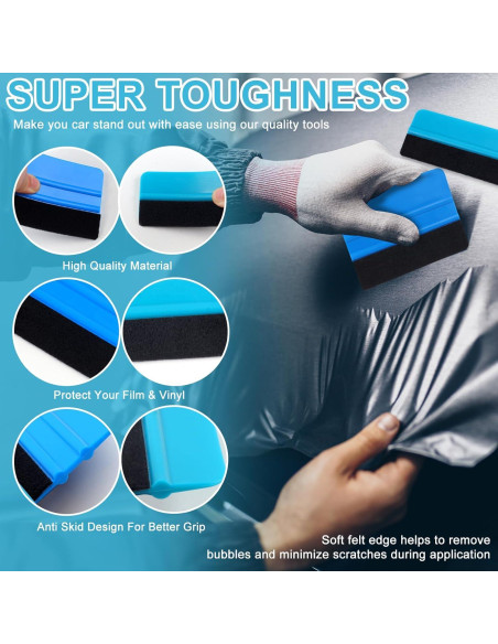 Kit de Herramientas para Tintado de Ventanas SooDeei 10PCS