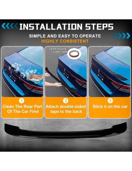 Spoiler Trasero Honda Accord 2023-2024 Alerón ABS Carbono