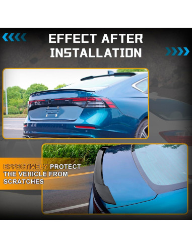 Spoiler Trasero Honda Accord 2023-2024 Alerón ABS Carbono