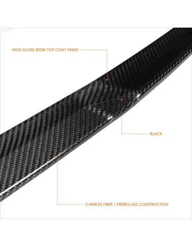 Alerón Trasero de Fibra de Carbono PM Performotor para Audi A5 2008-2016