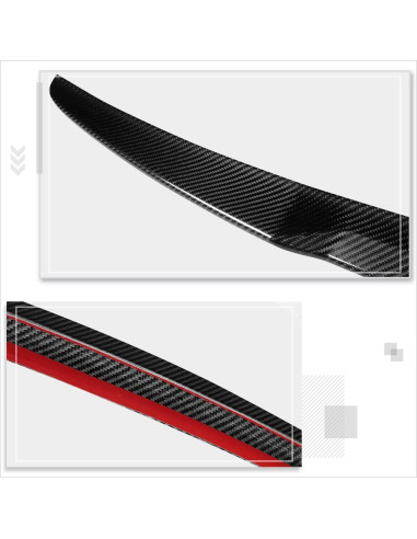 Alerón Trasero de Fibra de Carbono PM Performotor para Audi A5 2008-2016