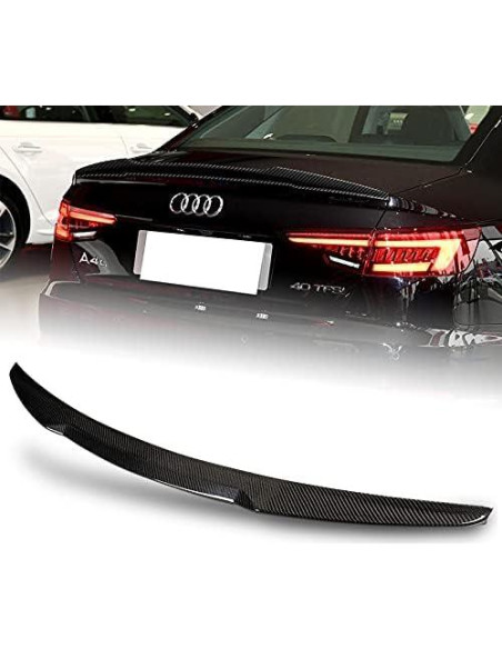Alerón de Maletero W-POWER Fibra de Carbono Audi A4 2017-2022