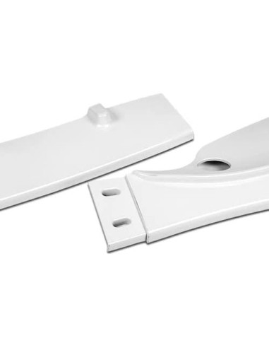 Kit de Parachoques Delantero BMW E46 M3 2001-2006 - 3 Piezas ABS Blanco