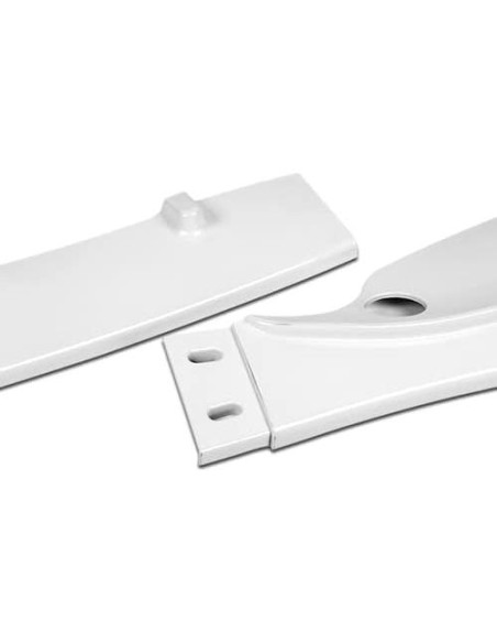 Kit de Parachoques Delantero BMW E46 M3 2001-2006 - 3 Piezas ABS Blanco