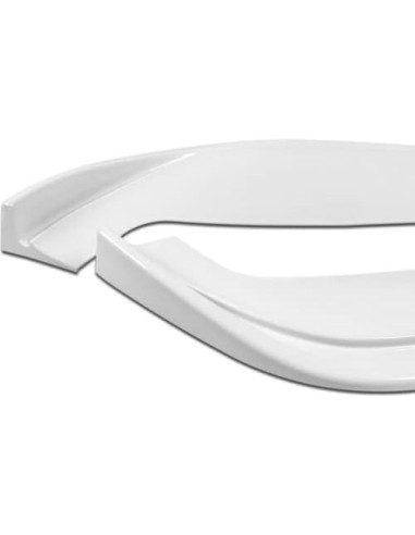 Kit de Parachoques Delantero BMW E46 M3 2001-2006 - 3 Piezas ABS Blanco