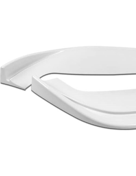 Kit de Parachoques Delantero BMW E46 M3 2001-2006 - 3 Piezas ABS Blanco