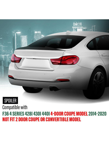 Alerón Trasero Grand Orange para BMW F36 4 Puertas 2014-2020