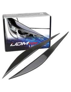 Cubiertas de cejas iluminadas fibra carbono iJDMTOY BMW F30 F31
