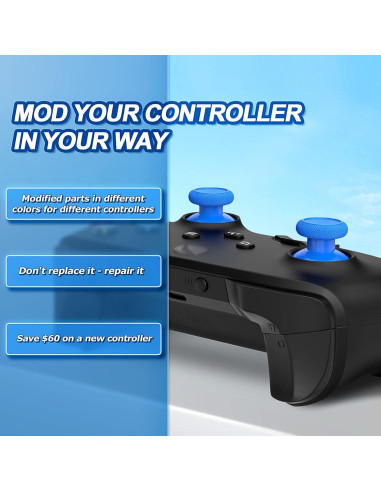 Joysticks TOMSIN para Xbox One y Series X/S - 4 Piezas Azul