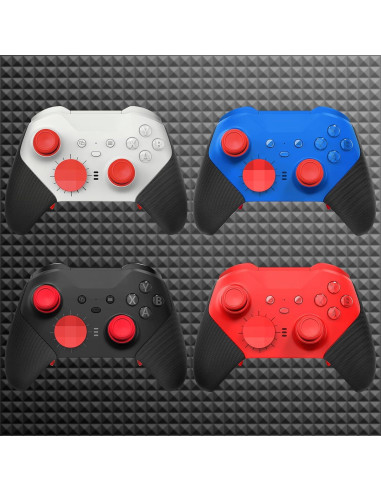 TOMSIN 15 en 1 Accesorios Xbox Elite Series 2 Rojo