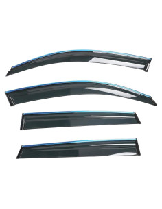 Viseras de Ventana IKON MOTORSPORTS Ahumadas para Audi Q5 2009-2017