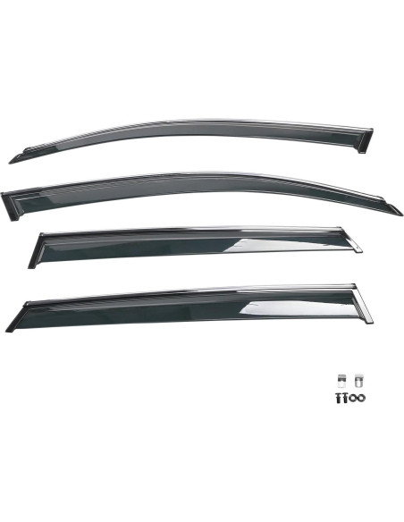 Viseras de Ventana IKON MOTORSPORTS Ahumadas para Audi Q5 2009-2017