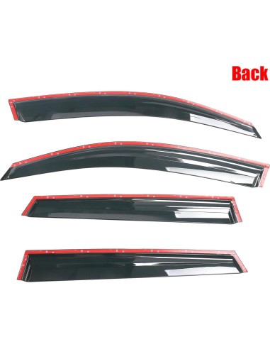 Viseras de Ventana IKON MOTORSPORTS Ahumadas para Audi Q5 2009-2017