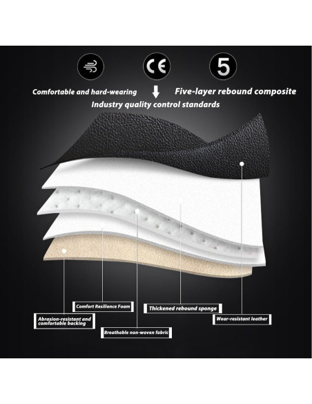 5 Fundas de Asiento WeArkoTac para Mitsubishi Lancer 2008-2017