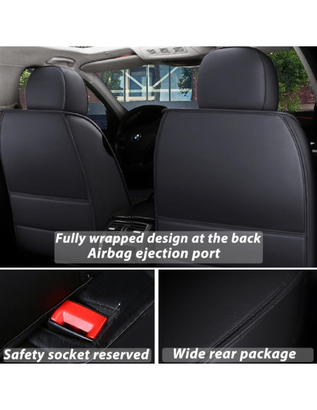 5 Fundas de Asiento WeArkoTac para Mitsubishi Lancer 2008-2017