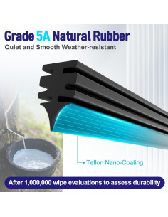 Limpiaparabrisas Delanteros y Traseros AJK para Mercedes-Benz GLC 2016-2019 2