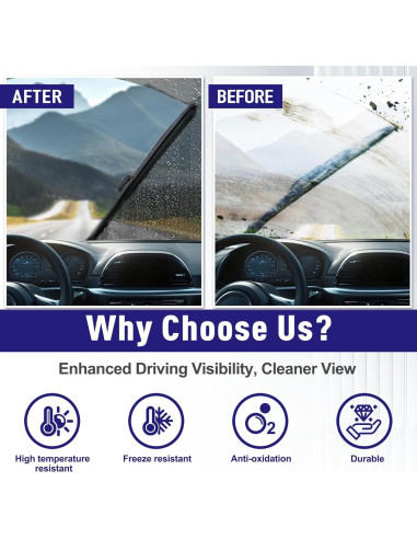 Limpiaparabrisas Delanteros y Traseros AJK para Mercedes-Benz GLC 2016-2019