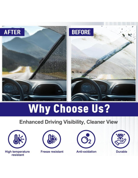 Limpiaparabrisas Delanteros y Traseros AJK para Mercedes-Benz GLC 2016-2019