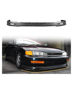 Spoiler Labio Frontal PU Negro Sin Pintar Honda Accord 1996-1997