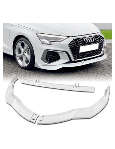 Kit de Labio de Parachoques Frontal 3 Piezas DriftX Audi S3 2022-2023