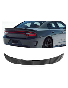 Alerón Trasero Negro Brillante JHRISE para Dodge Charger 2011-2022
