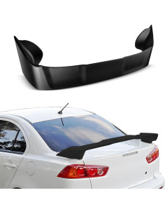 Ala Spoiler SCITOO Negro Mate para Mitsubishi Lancer 2008-2017 2
