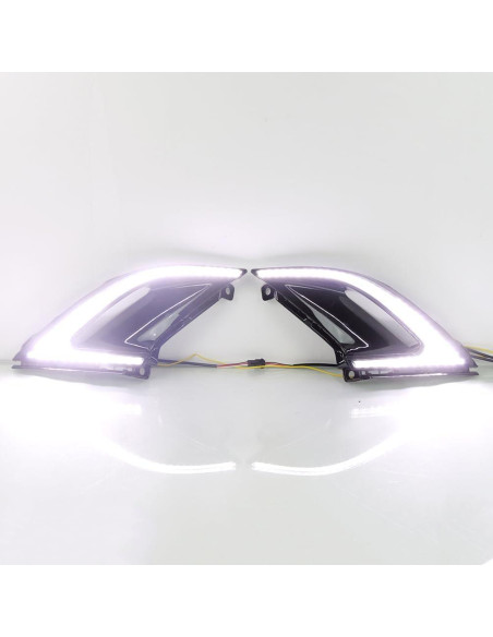Luces de Niebla DRL LED KITOCARTOP para Honda Accord 2023 2024