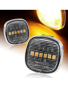 Luces de Marcador Lateral Delantero HYPERSPEED LED Ámbar 2PCS 2