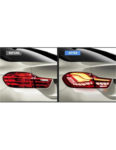 Luz Trasera LED TIYWPU para BMW Serie 4 F32 F36 M4 2014-2020