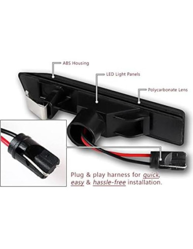 Luces de Marcador Lateral Delantero HYPERSPEED LED BMW X5 E53 E36