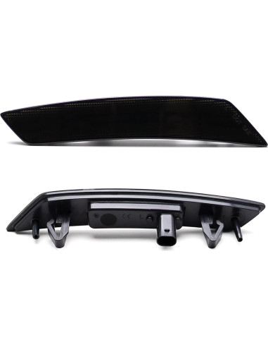 Kit de Luz de Marcador Lateral LED iJDMTOY 36-SMD Ámbar para Chevrolet Equinox 2022-2024