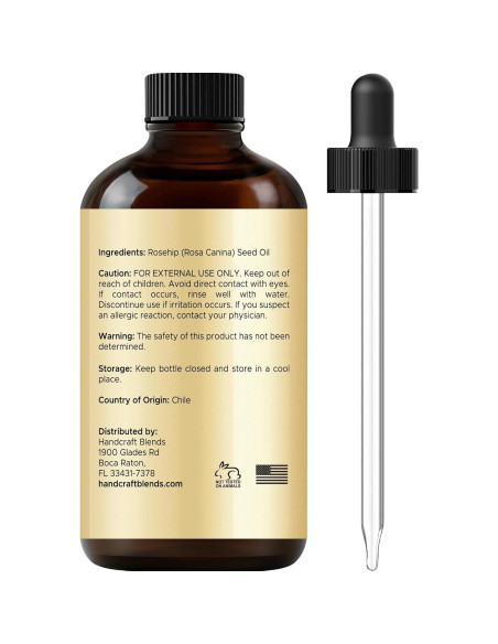 Aceite de Rosa Mosqueta Handcraft Blends 29.57 ml 100% Puro Aceite de Rosa Mosqueta Handcraft Blends 29.57 ml 100% Puro