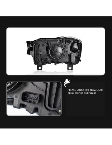 Conjunto de Faros LED PMYYFC para BMW X3/X4 2010-2016